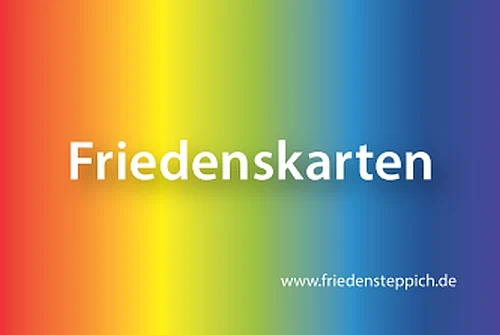 Friedenskarten Vorderseite